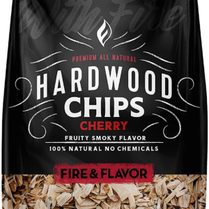 Premium All Natural Wood Chips for Smoker - Smoker Accessories Gifts for Men and Women - Cherry - 2Lbs