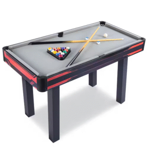 6 Ft. Folding Pool Table for Adults and Kids-Portable Billiard Table for Indoor and Outdoor Games